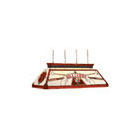 Stained Glass CF Billiard Red